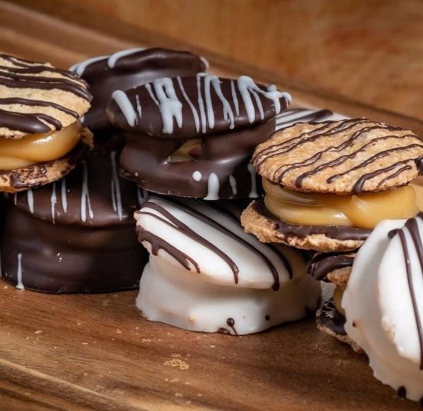 Alfajores de avena mixtos 12 unidades